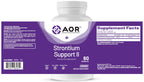 AOR Strontium Support II Bone Density Supplement - 60 Vegan Capsules - image 9