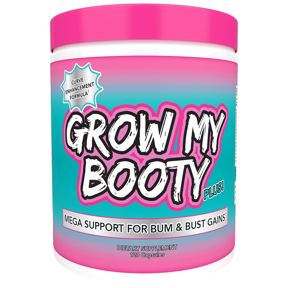 SPAZMATIC Grow My Booty Plus Butt Enhancement Capsules - 120 Capsules