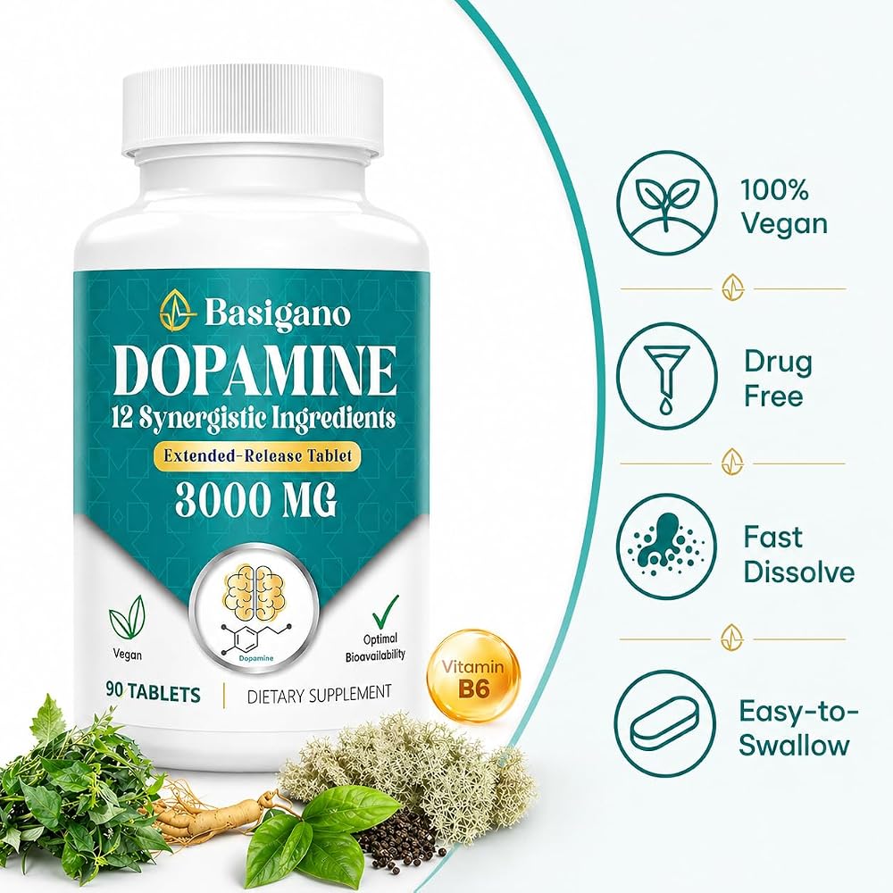 Basigano Natural Dopamine Supplement