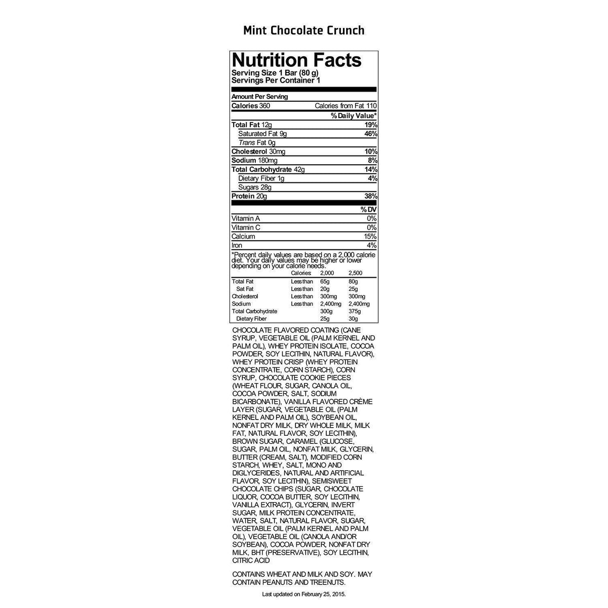 Gatorade Whey Protein Recover Bars Mint Chocolate Crunch - 12 Count - image 3