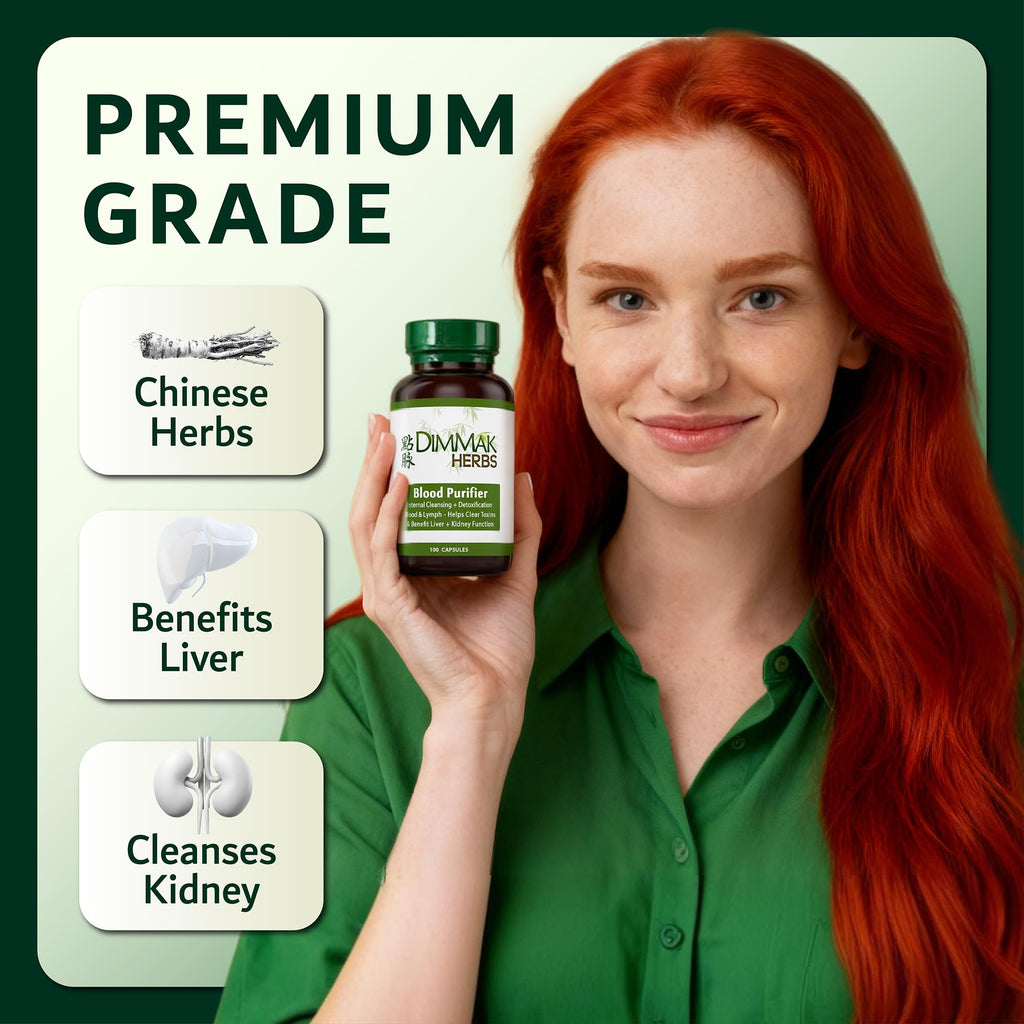 Dimmak Herbs Blood Purifier & Lymphatic Cleanse - 100 Capsules - image 4