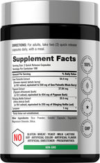 Horbäach Prostate Support Complex Herbal Supplement - 200 Capsules - image 2