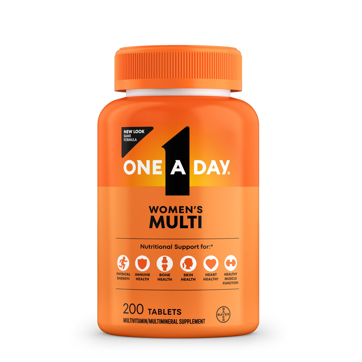 One A Day Women's Multivitamin - 200 Tablets