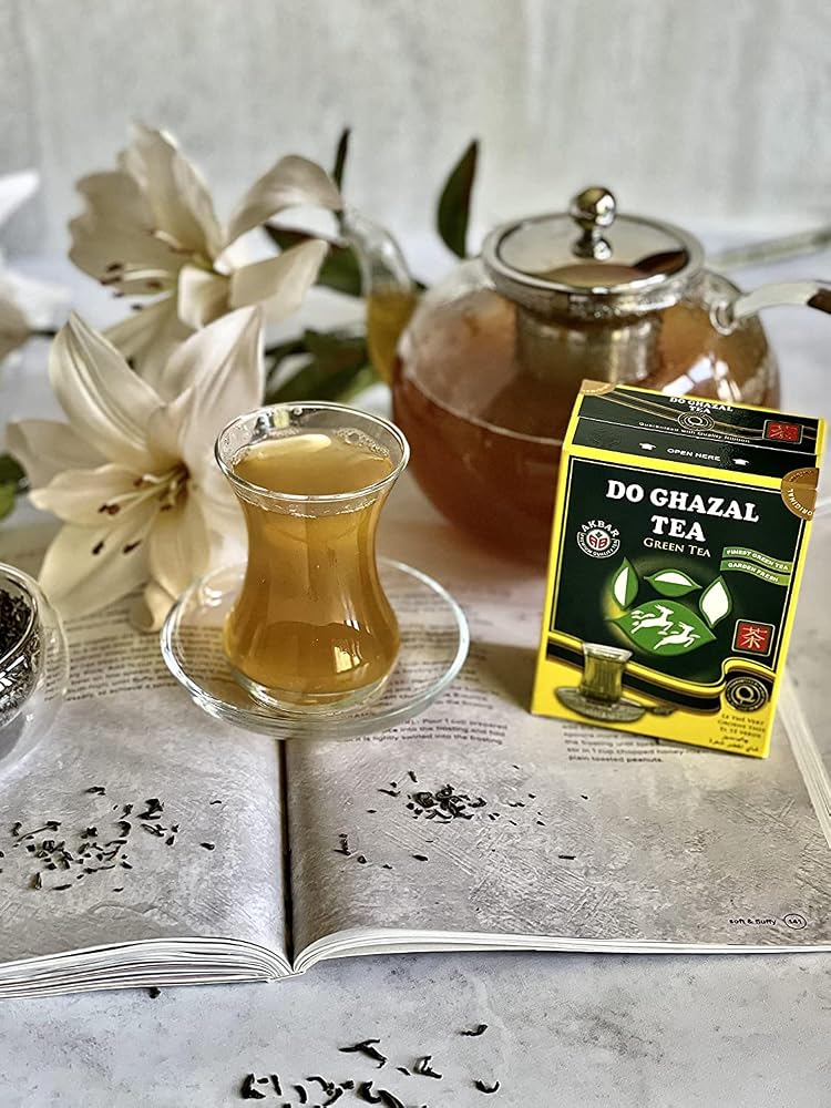 Do Ghazal Green Tea Bags Natural Pure Ceylon - 200 Count - image 4