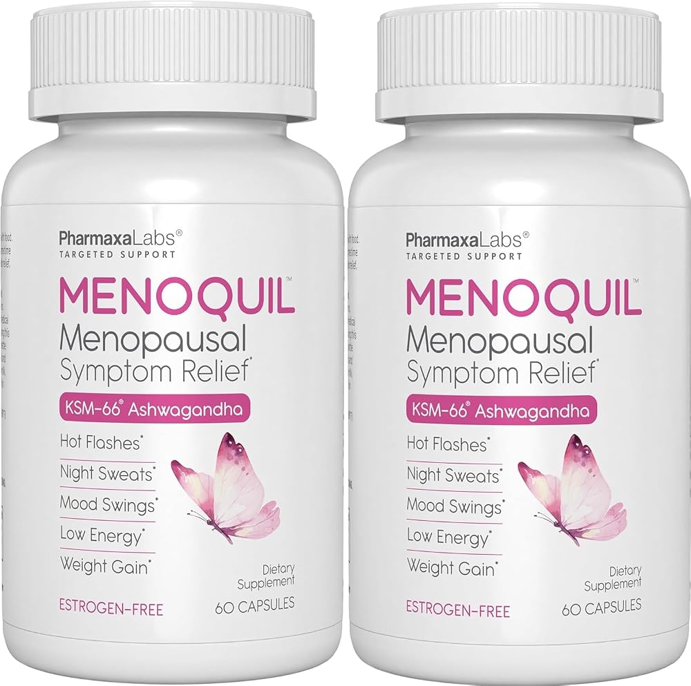 Menoquil Menopausal Multi-Symptom Relief Supplement - 120 Capsules