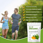 YKJHCSL 2-in-1 Oil of Oregano Softgels