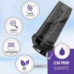VELOMIX 4 Pack 28oz Protein Shaker Bottle for Protein Mixes
