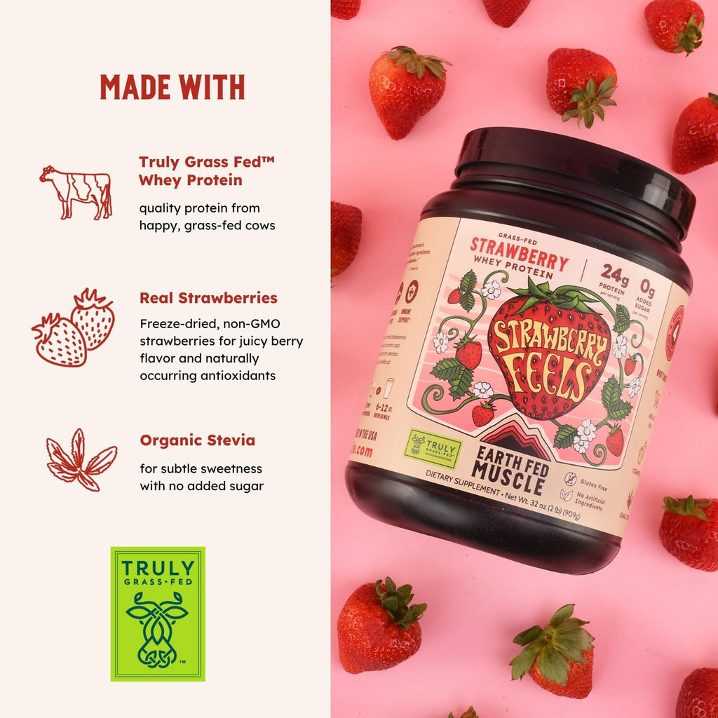 Earth Fed Muscle Whey Protein Isolate