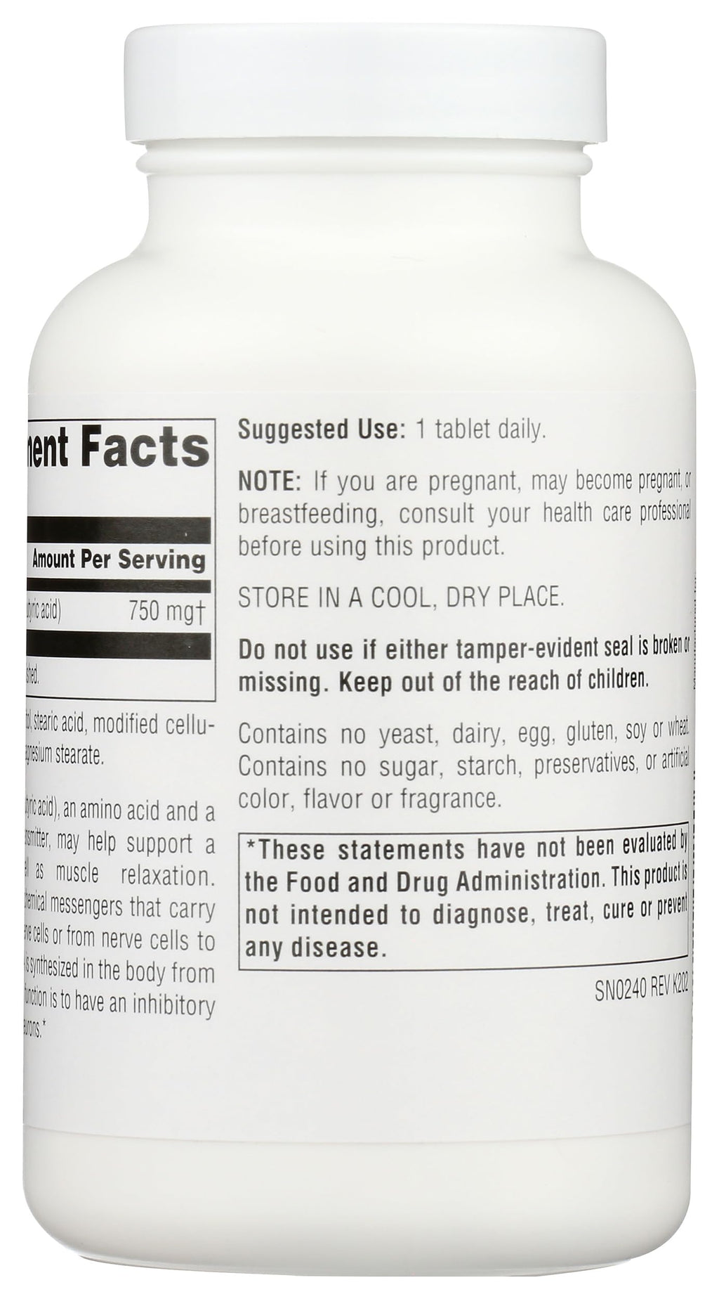 Source Naturals GABA Calm, Peppermint