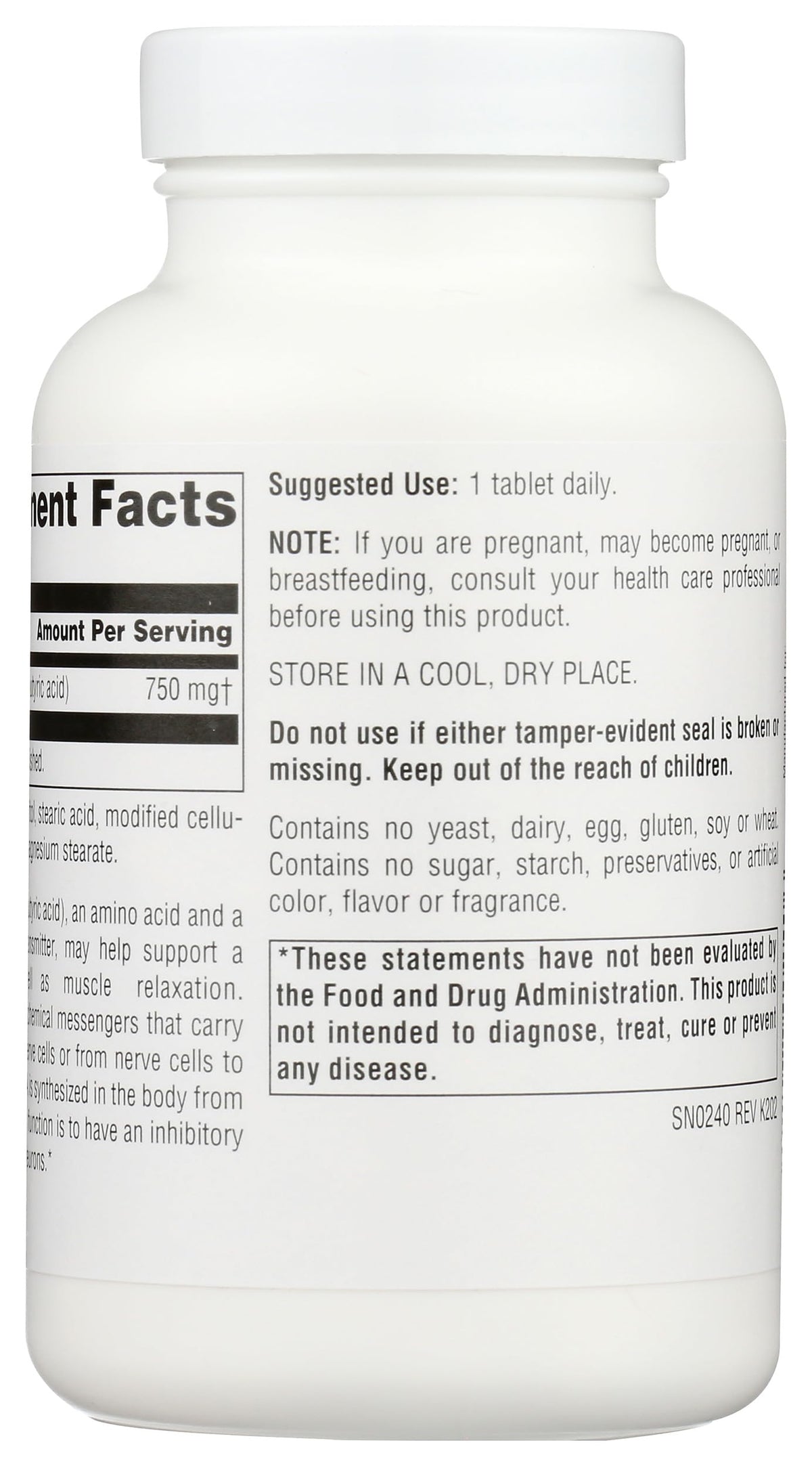 Source Naturals GABA Calm, Peppermint