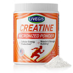 LIVEGIS Creatine Monohydrate Powder Unflavored - 500g