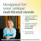 MegaFood Women's 55+ One Daily - Multivitamin with B