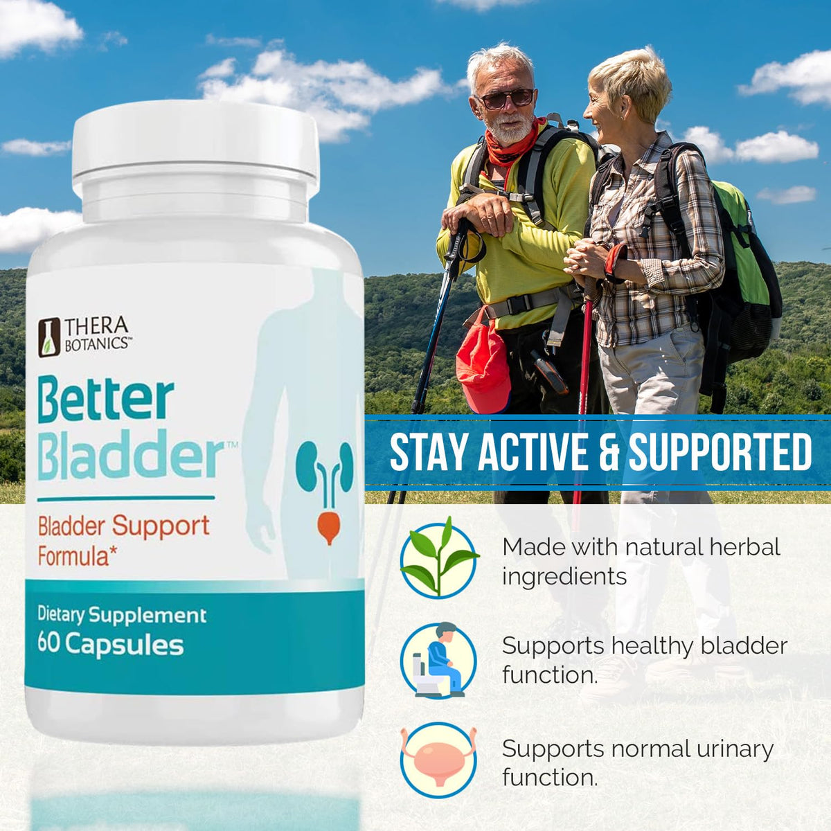 Better Bladder Urinary & Bladder Support Supplement - 60 Capsules - image 6