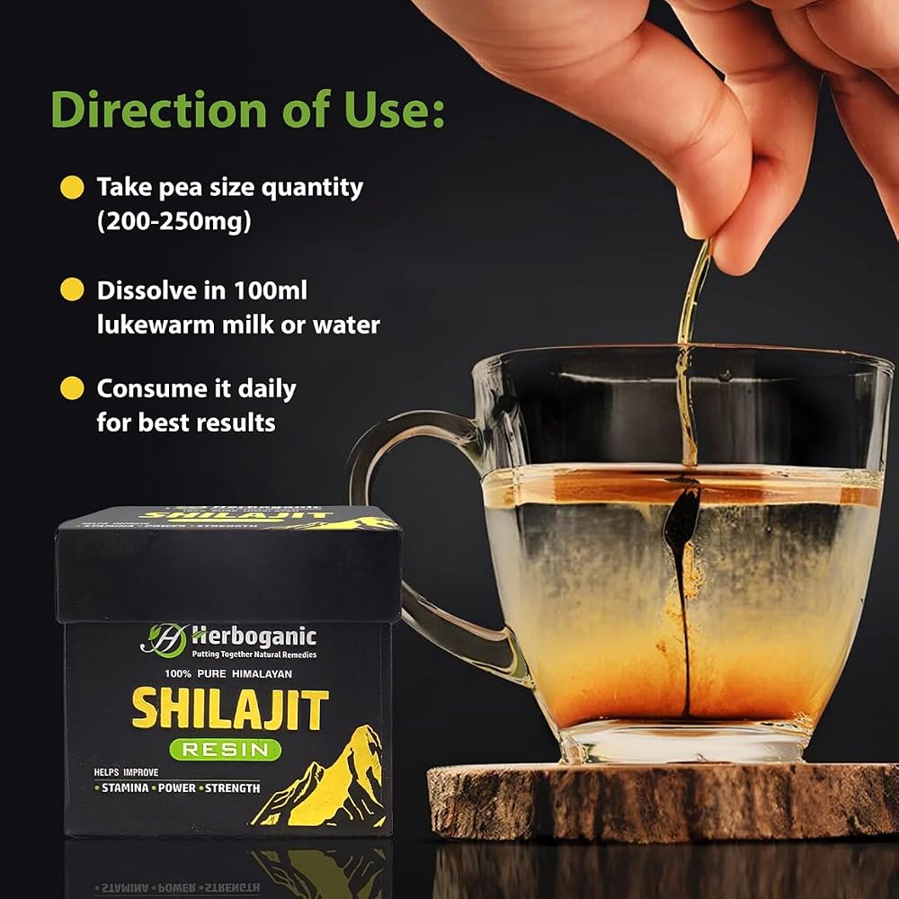 HERBOGANIC Shilajit Resin - 30g - image 2