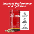 Oh!mino BCAA + EAA Amino Acid Supplement Stimulant-Free - 180 Capsules - image 6