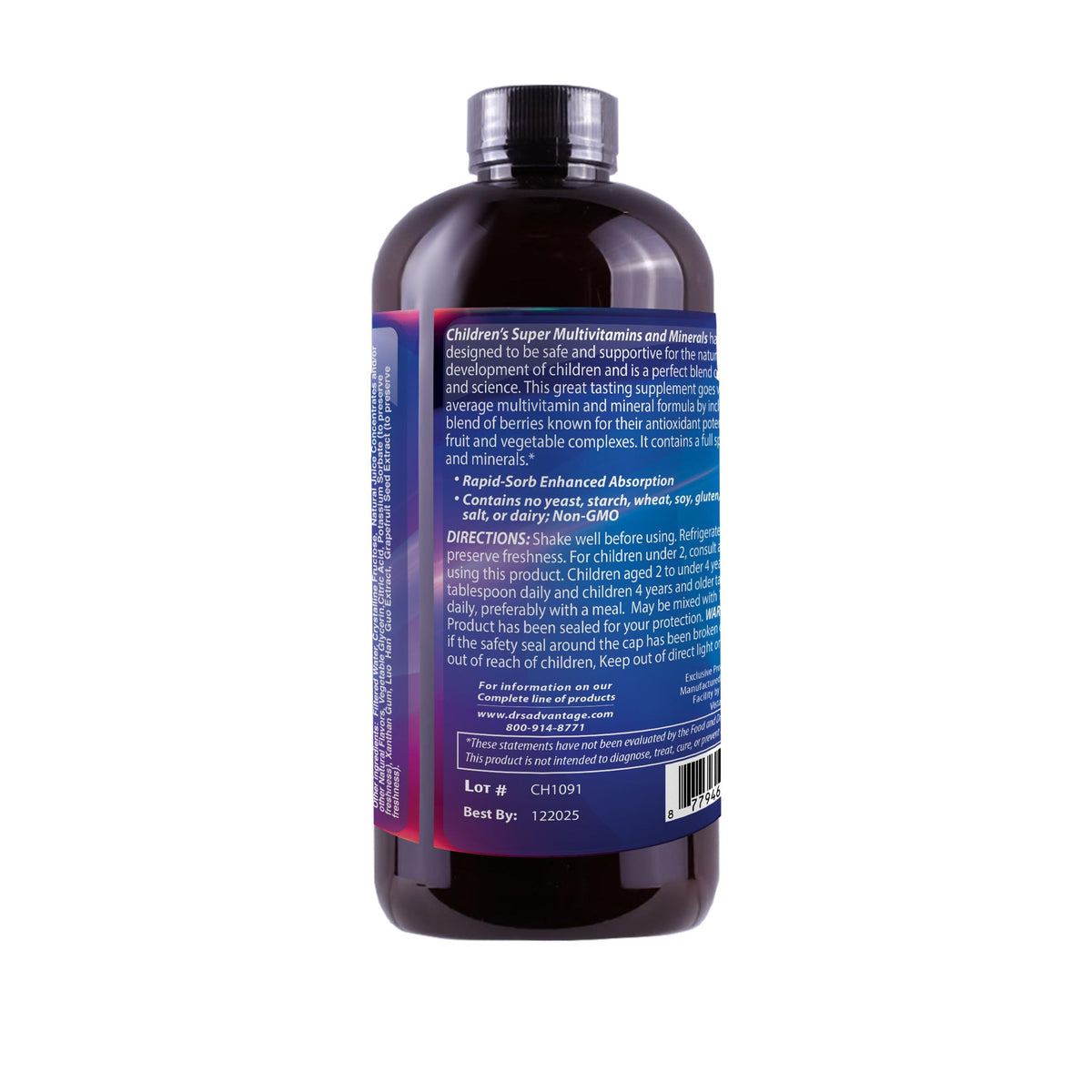 Drs Advantage Liquid Children's Multivitamin & Mineral - 32 Fl Oz - image 5