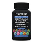 NOVIQ 11-in-1 Methylated B-Complex Supplement + Nootropics - 60 Capsules