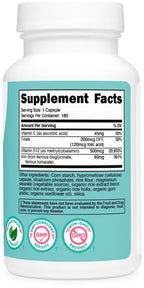 Nutricost Iron for Women 65mg - 180 Vegetarian Capsules - image 5