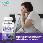 Steph's Pantry Elderberry Gummies with Vitamin C and Zinc - Immune