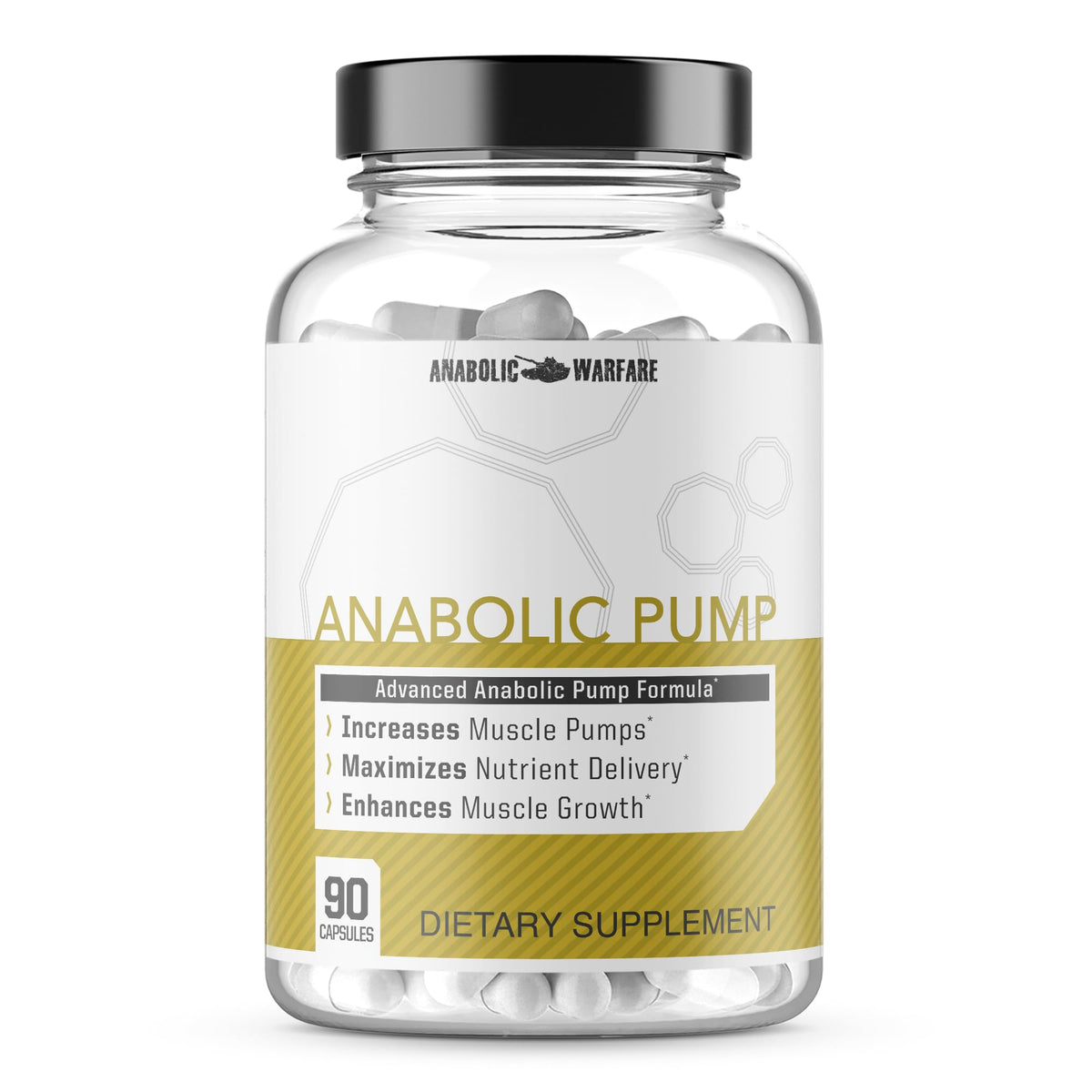 Anabolic Warfare Anabolic Pump Muscle Builder - 90 Capsules