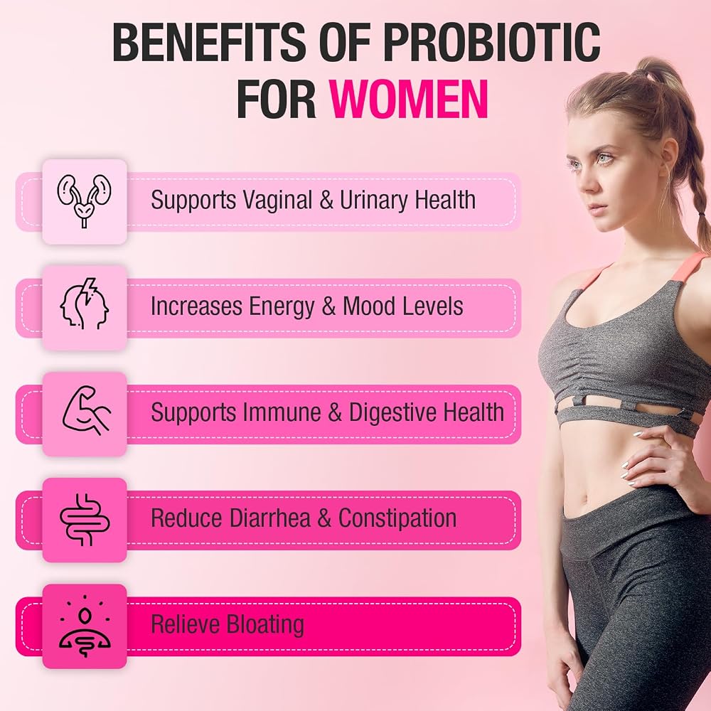 Dmeisy Vaginal Probiotics, 70 Billion CFU Probiotics for Women