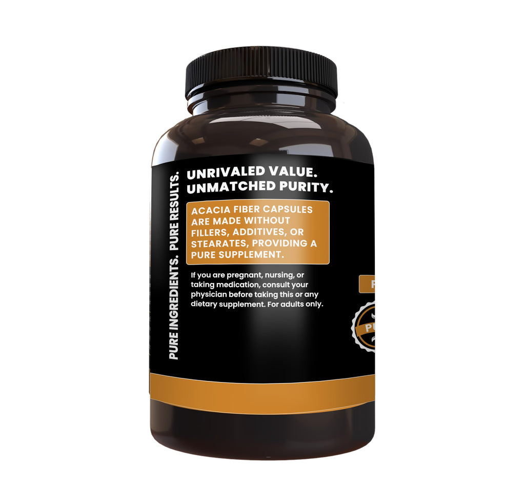 PURE ORIGINAL INGREDIENTS Acacia Fiber Capsules - 365 Capsules - image 3