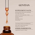 Garden Organics Gentian Alcohol-Free Natural Tincture Extract