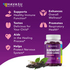 Havasu Nutrition Elderberry Gummies for Kids with Vitamin C & Zinc - 120 Gummies - image 4