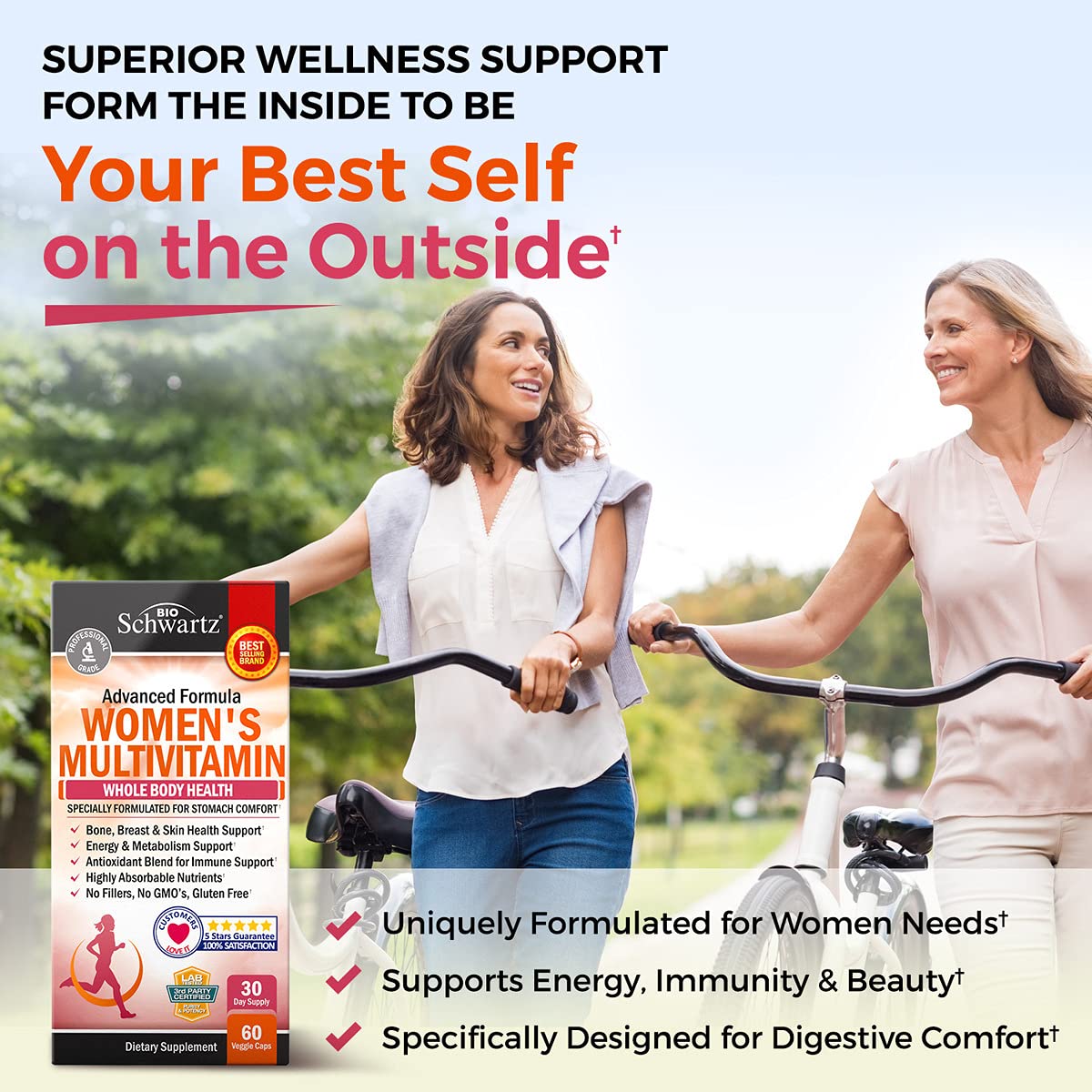 BioSchwartz Multivitamin for Women with Vitamin D3 - Multivitamins