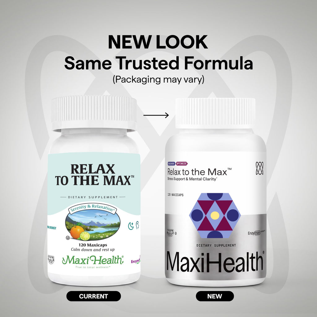 Maxi Health - Relax to The Max Stress Relief Formula Stress Relief