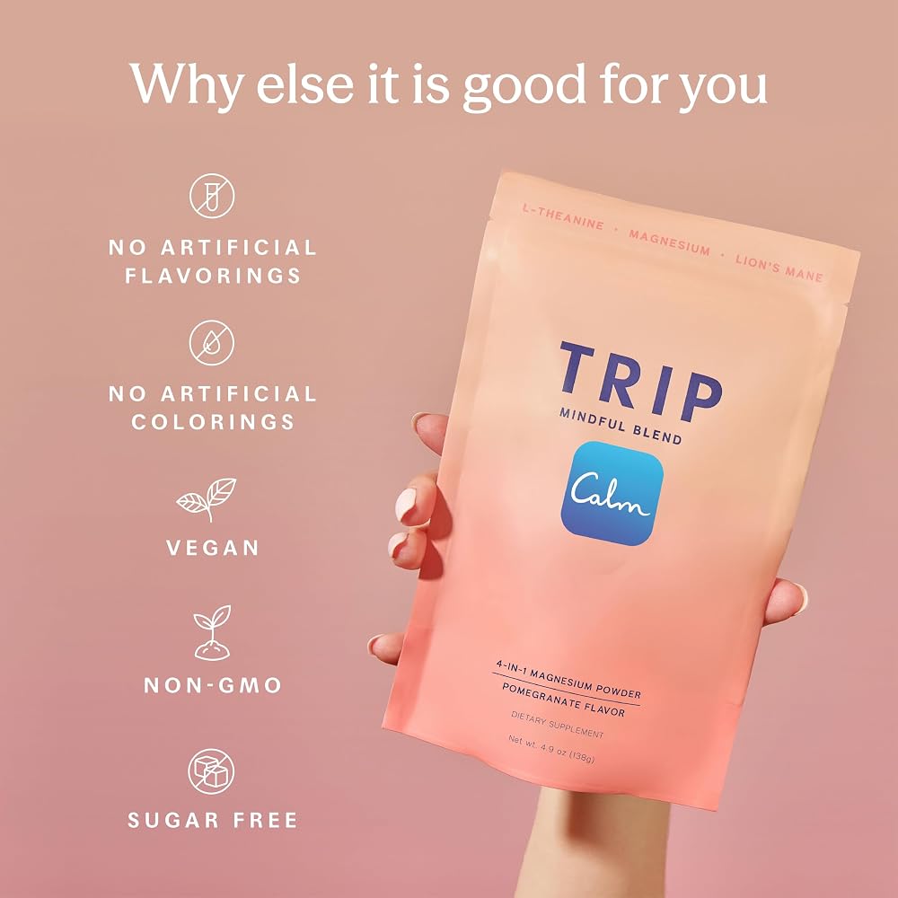 TRIP Electrolyte Powder Packets. Peach Yuzu Daily Hydration