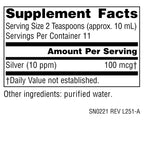 Source Naturals Ultra Colloidal Silver 10 ppm - 4 fl oz - image 2