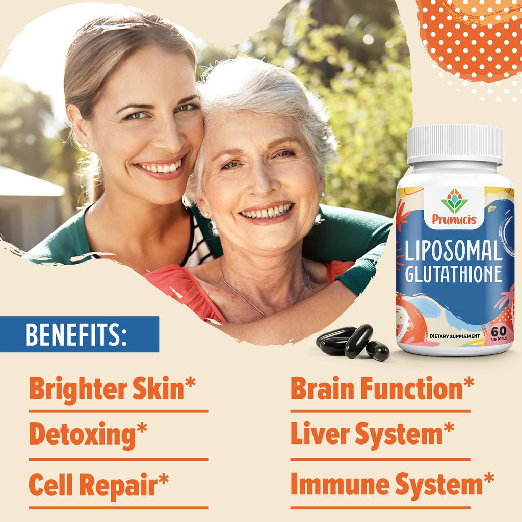 Prunucis Liposomal Glutathione, Pure Reduced L-Glutathione