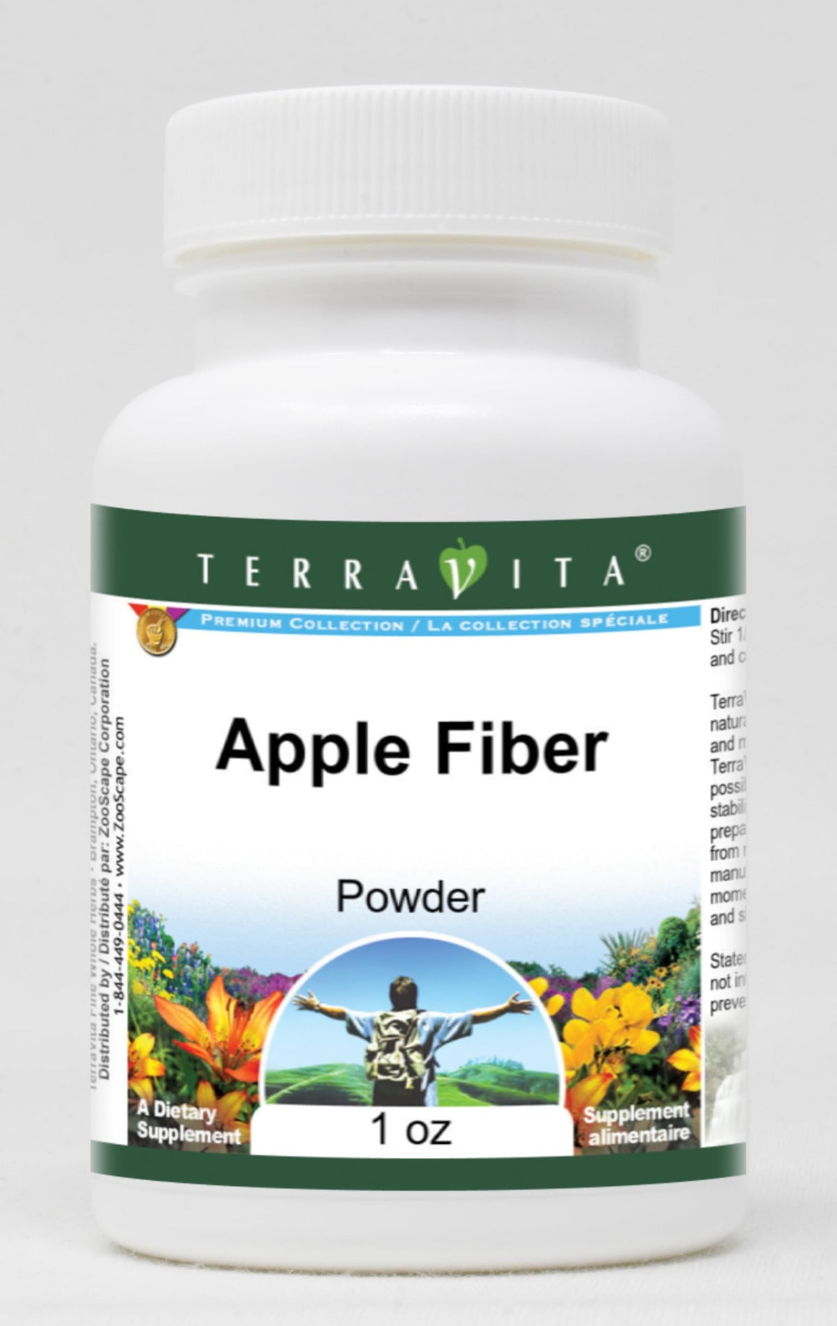 Terravita Apple Fiber Powder - 1 oz