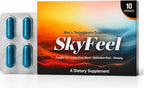 SkyFeel Nutrition Testosterone Booster Daily Energy Support - 10 Capsules