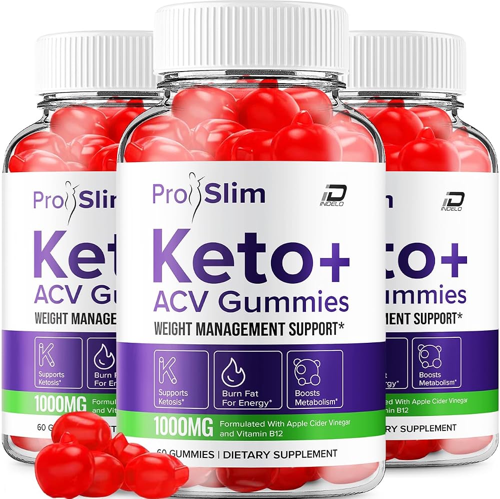 Indelo ProSlim Keto ACV Gummies Extra Strength - 180 Gummies