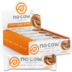 No Cow Chunky Peanut Butter Vegan Protein Bars - 12 Pack