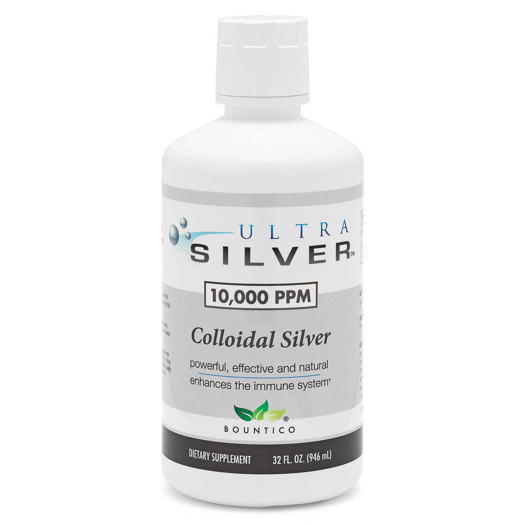Ultra Silver Colloidal Silver 10,000 PPM - 32 Fl Oz - image 2