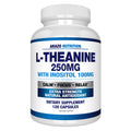 Arazo Nutrition L-Theanine 250mg with Inositol - 120 Vegetarian Capsules