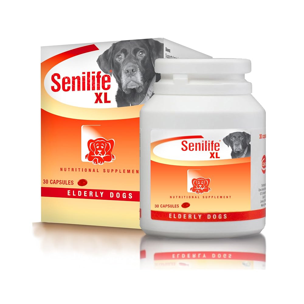 Ceva Senilife XL Cognitive Support Capsules for Senior Dogs - 30 Capsules