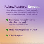Natrol Sleep + Restore Calming Drink Mix with Magnesium Glycinate
