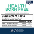 FREEDA Buffered Vitamin C Powder - 8 oz - image 6