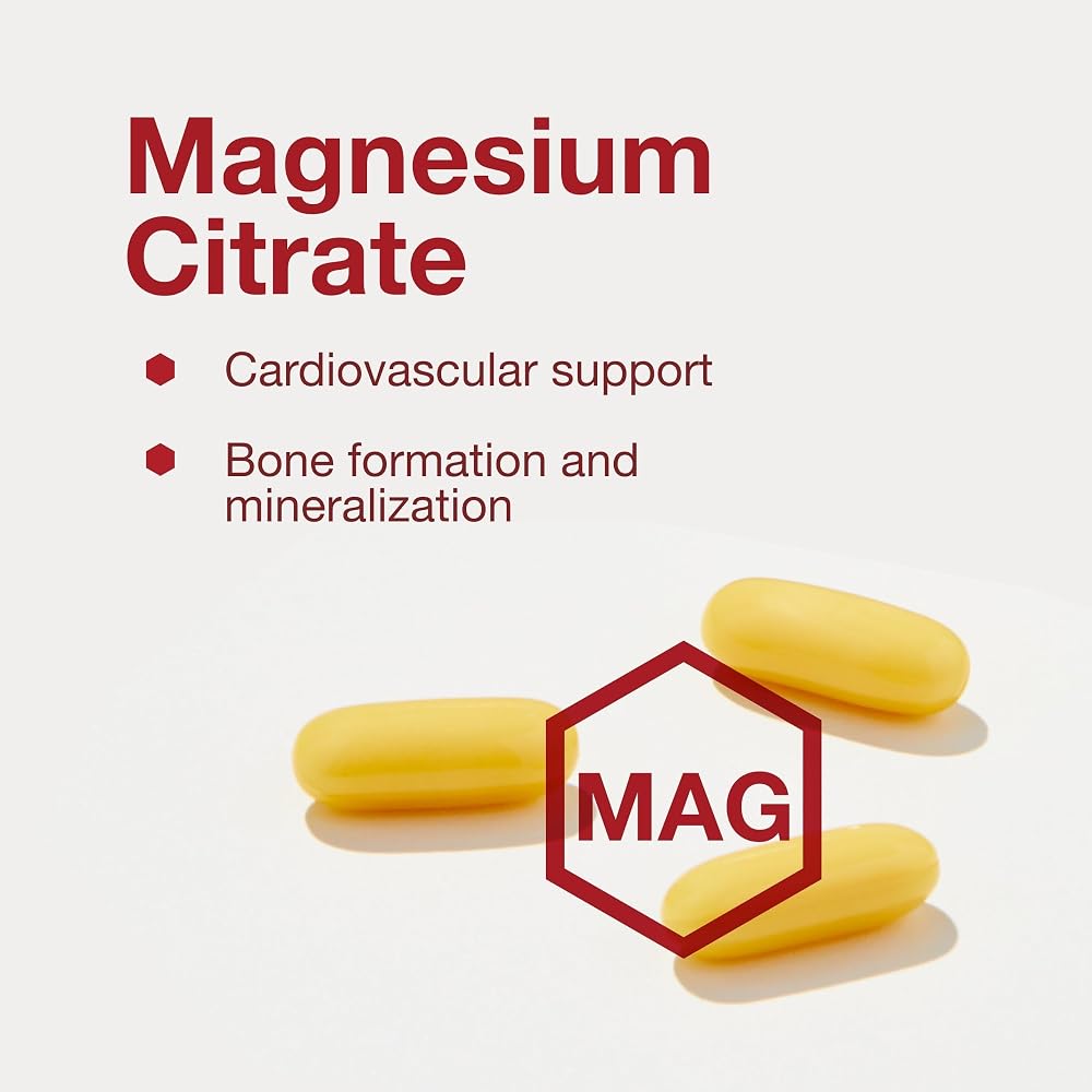 Protocol for Life Balance Magnesium Citrate Plus Glycinate - 180 Softgels - image 4