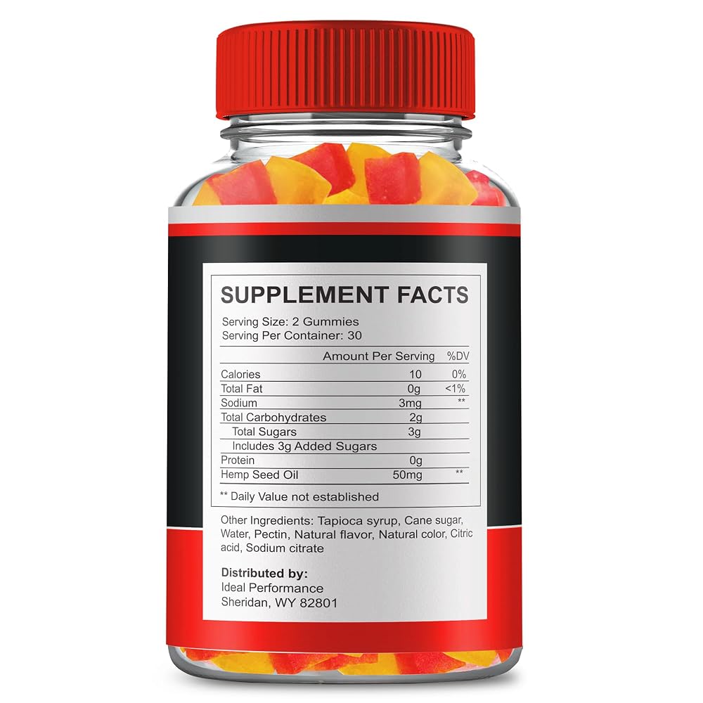 IDEAL PERFORMANCE Phenoman Hemp Gummies - 180 Count - image 2