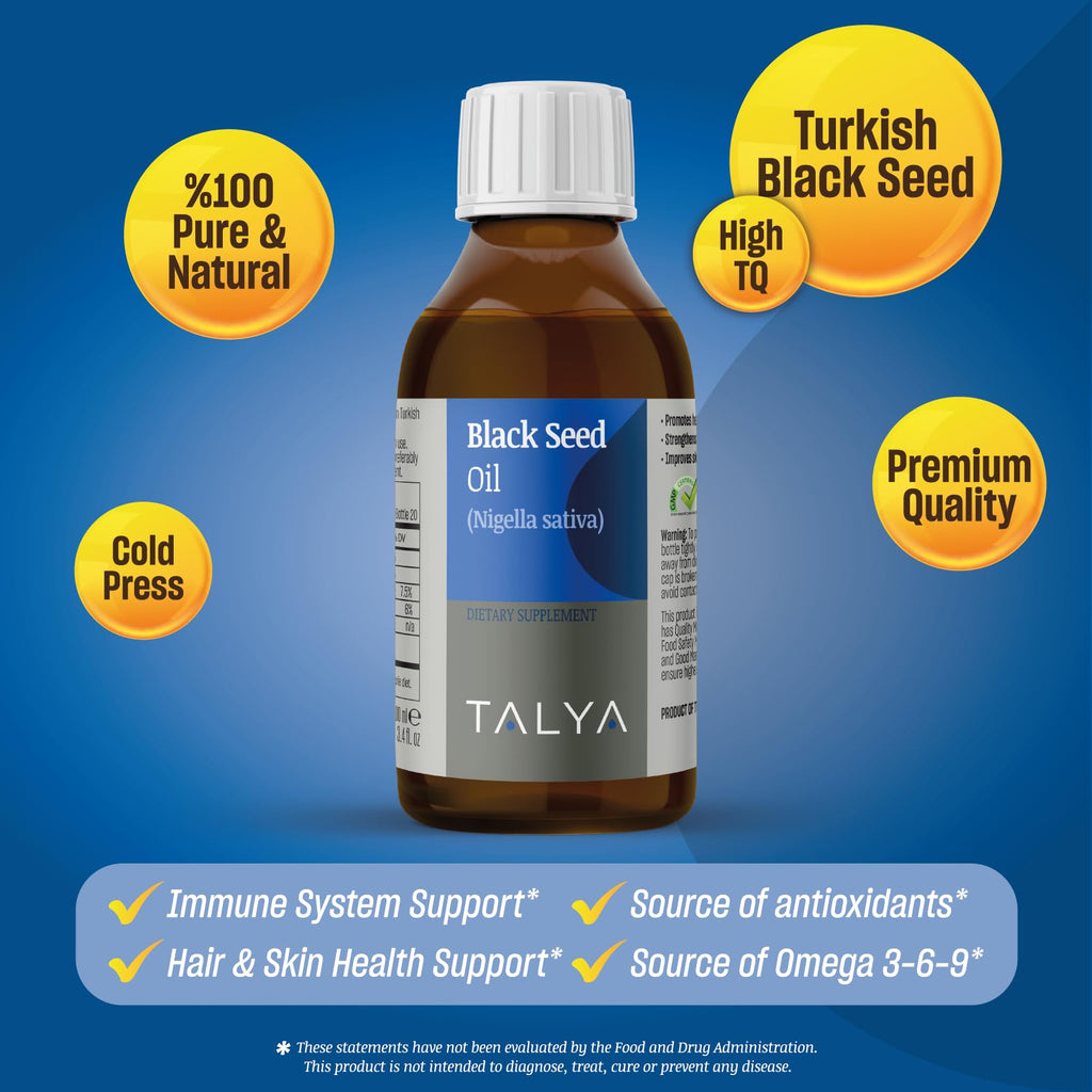 TALYA Black Seed Oil Immune Support - 100 ml - image 2