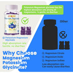 NUTRAGOGO Potassium Magnesium Gummies with Ashwagandha - 120 Gummies - image 7