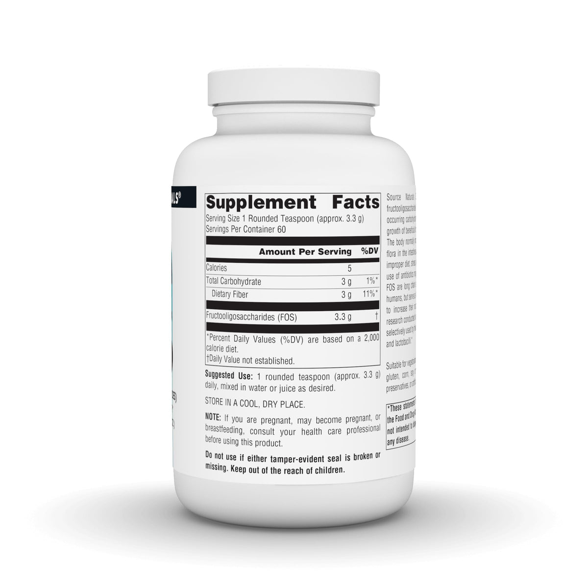 Source Naturals FOS Powder - 200 Grams - image 3