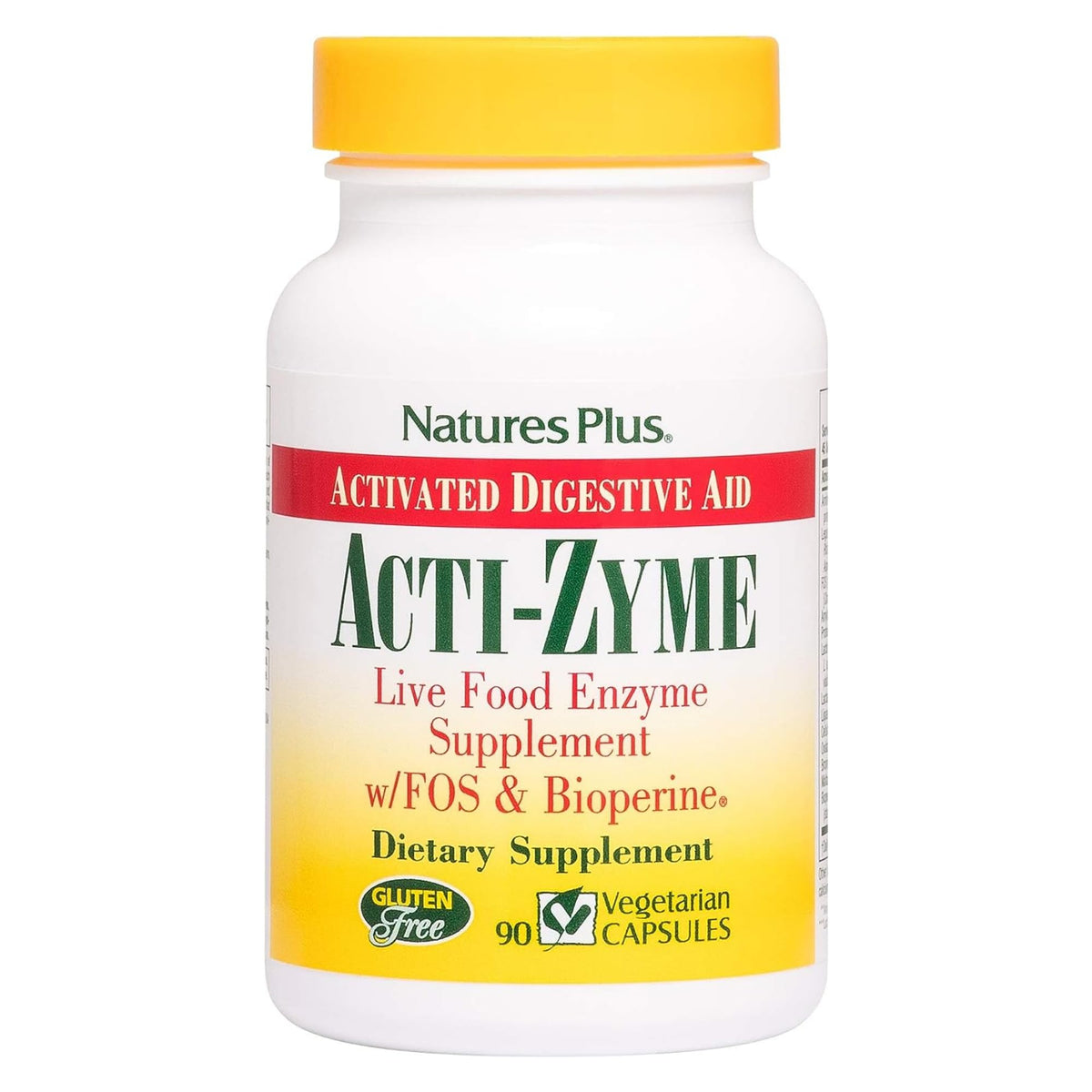 NaturesPlus Natures Plus ActiZyme - Gut Health Supplement