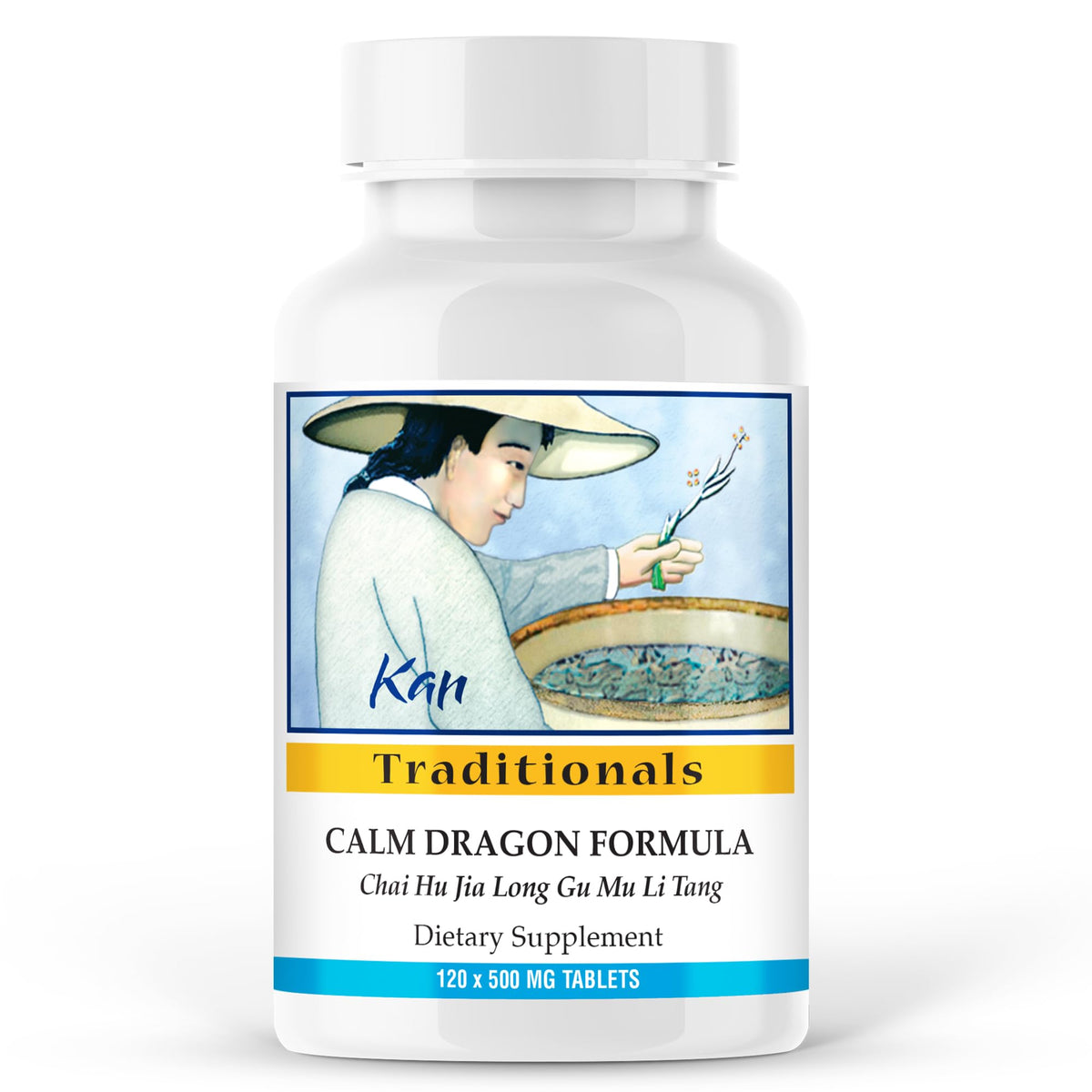 Kan Herbs Calm Dragon Formula Emotional Balance - 120 Tablets