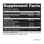 Healthy Delights Nature Fuel Berberine Capsules - 60 Count - image 2